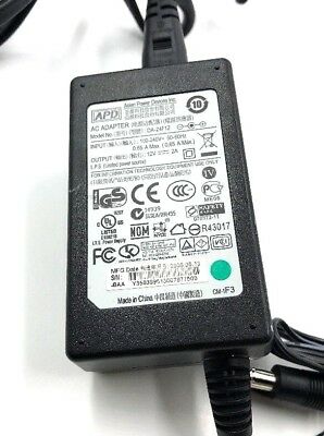 NEW APD DA-24F12 12V 2A AC Adapter & Charger Cord
